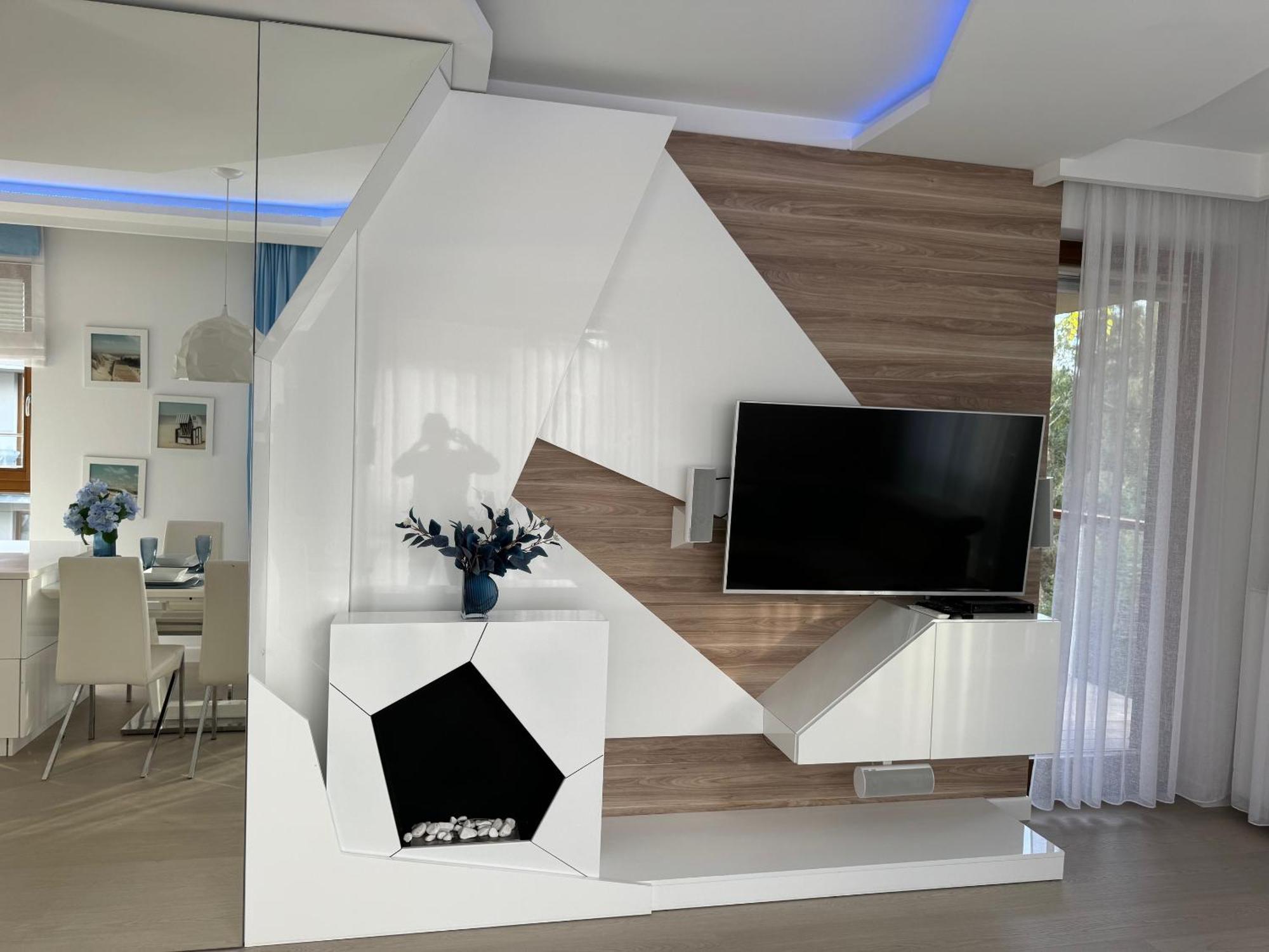 Blue Seaside Apartment Gdansk Bagian luar foto