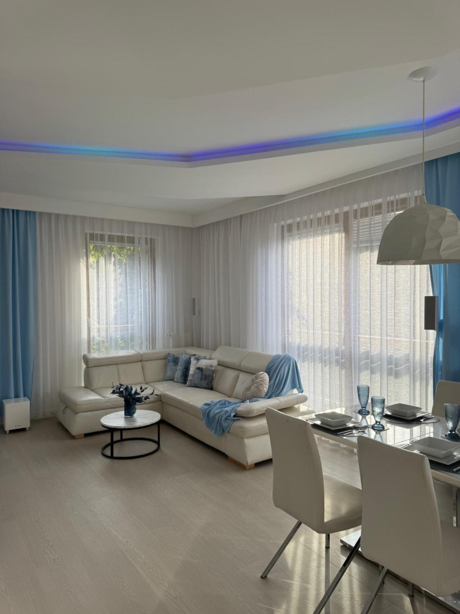 Blue Seaside Apartment Gdansk Bagian luar foto